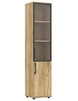 Uždara biuro spinta su vitrina S22 Craft