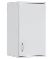 Paprasta biuro spinta su durelėmis S55 White