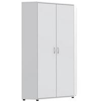Kampinė spinta su dvigubomis durimis S61 White