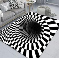 Modernus 3D kilimas su optine iliuzija 40x60