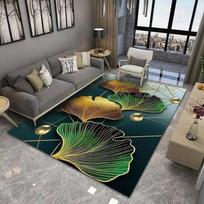 Modernus 3D kilimas LEAVES & PEARLS 120x160cm