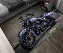 3D kilimas Motorcycle 120x160cm