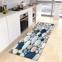 Neslystantis 3D kilimėlis virtuvei Stone 60x90cm
