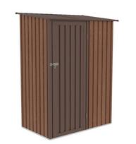 Metalinis įrankių namelis KENT 5x3 Walnut