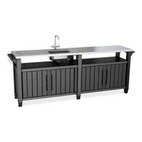 Grilio stalas Keter UNITY CHEF 415L Graphite