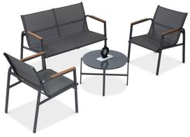 Lauko baldai MANGO CAFE Dark Grey - AVRAHOME