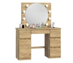 Kosmetinis staliukas Olivia 8 Led Craft