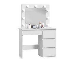 Kosmetinis staliukas Beta 9 Led White