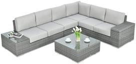 Lauko baldai terasai kampas AVOCADO Dark Grey