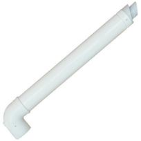 Dūmtraukių komplektas per sieną Motan 710mm (su užbaigimu) Ø 60/100mm