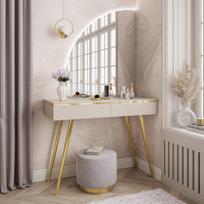 Kosmetinis staliukas AURA-SQ Beige