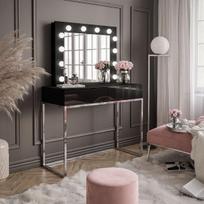 Kosmetinis staliukas BLANK Glamour Black