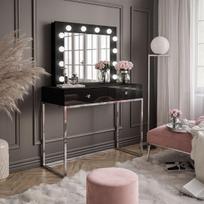 Kosmetinis staliukas BLANK Glamour+ Black