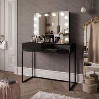Kosmetinis staliukas BLANK LOFT ELITE Juodas