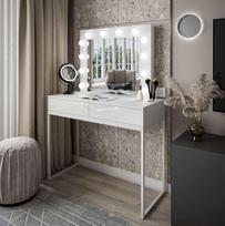 Kosmetinis staliukas BLANK LOFT Baltas