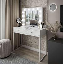 Kosmetinis staliukas BLANK LOFT+ Baltas