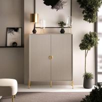 Komoda DAJA Cream Gold