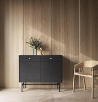 Komoda DIVAIN Black