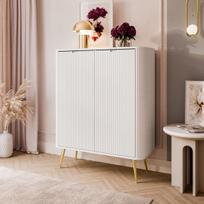 Komoda ZIRA White Gold