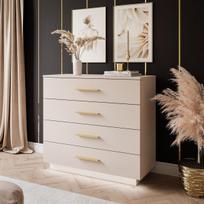 Komoda LUNA Beige Gold 95cm
