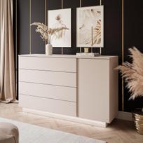 Komoda LUNA II Beige Push