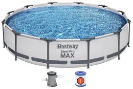 Apvalus karkasinis baseinas „Steel Pro Max“ 3,66 x 0,76 m - BESTWAY 56416