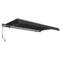 PREMIUM terasos markizė 400x300 pilka