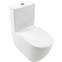 Pastatomas klozetas su bakeliu ir dangčiu Villeroy & Boch 4672T0R1+570611R1+8M42S101