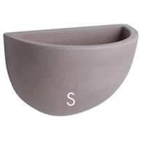 Nicoli 32x18x21cm sieninis vazonas Clio 32 pelenų spalvos