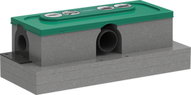 Potinkinė latako dalis Hansgrohe uBox 1001180