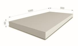 Gimnastikos čiužinys SANRO 100x50x6 cm pilkas