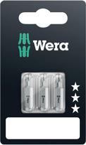 Antgaliai Wera standart TORX 867/1, T10 x 25mm, T15 x 25mm, T20 x 25mm, blisteryje