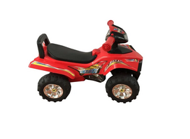Paspiriamas automobilis Baby Care Ready, raudonas