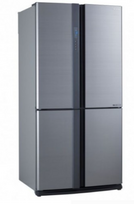 Dviduris šaldytuvas Sharp SJEX770F2SL