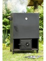 Rūkykla su nerūdijančio plieno grotelėmis ABAS Smokehouse, 100L