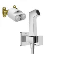Bidė maišytuvas Hansgrohe Bidette E 1jet su potinkine dalimi 29233000 + 29235180