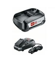 Priedų rinkinys Bosch Starter Set; 18 V; 1x2,5 Ah + pakrovėjas AL 1830 CV, 1600A019E3