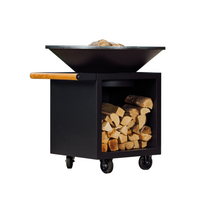 Lauko grilis OFYR CLASSIC BLACK STORAGE 100-100 PRO