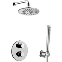 Potinkinė termostatinė dušo sistema Paffoni Light, KIT-TS-LIQ018CR, chromo