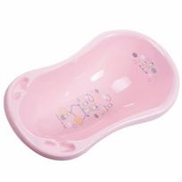 Kūdikių vonelė Maltex Baby, 84см, Zebra, rožinė, 6807