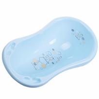 Kūdikių vonelė Maltex Baby, 84см, Zebra, mėlyna, 6807