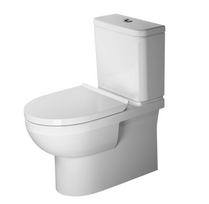 Pastatomas unitazas Duravit NO.1, Rimless 41820900A1, sėdynė su dangčiu SC, vandens padavimas iš apačios