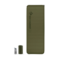 Turistinis kilimėlis Sea To Summit Camp Plus Self Inflating - Rectangular, Large, Moss