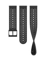 Laikrodžio apyrankė SUUNTO 22mm SILICONE ALL BLACK, S+M, SS050691000