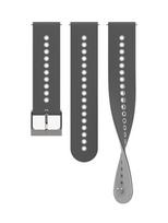 Laikrodžio apyrankė SUUNTO 22MM URBAN 4 SILICONE STRAP ROCK GRAY, S+M, SS050699000