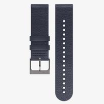 Laikrodžio apyrankė SUUNTO 22MM URBAN 6 LEATHER STRAP GRANITE BLUE M, SS050703000