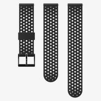 Laikrodžio apyrankė SUUNTO 20MM ATHLETIC 1 SILICONE STRAP BLACK BLACK SIZE S+M, SS050177000
