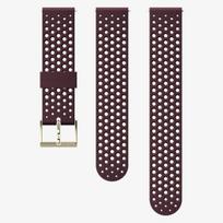 Laikrodžio apyrankė SUUNTO 20MM ATHLETIC 1 SILICONE STRAP BURGUNDY GOLD SIZE S+M, SS050216000