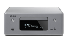 Stereo AV imtuvas su CD grotuvu CEOL Denon RCDN10GYE2, pilkas