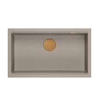 Virtuvės plautuvė Quadron Logan 110, HQD7644U4_PVDC1_U, soft taupe
